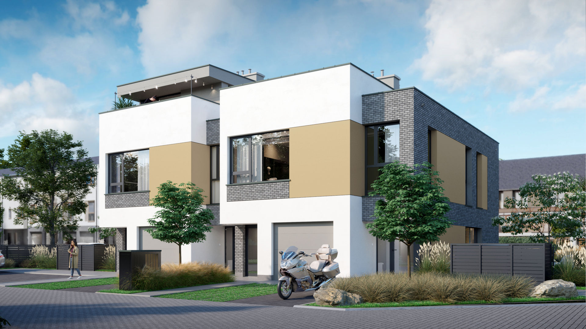 Wizualizacja budynku 1